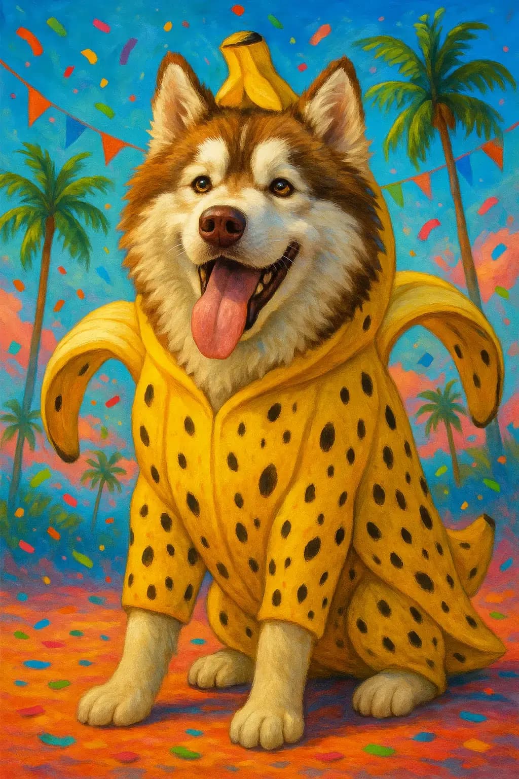 Example pet portrait