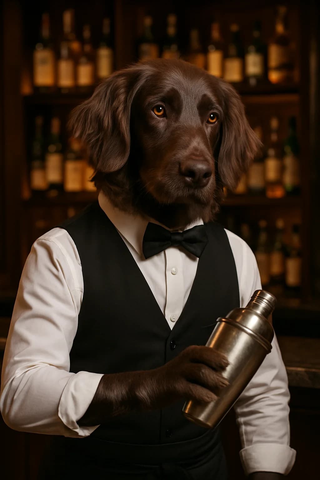Bartender - Pet Portrait Theme