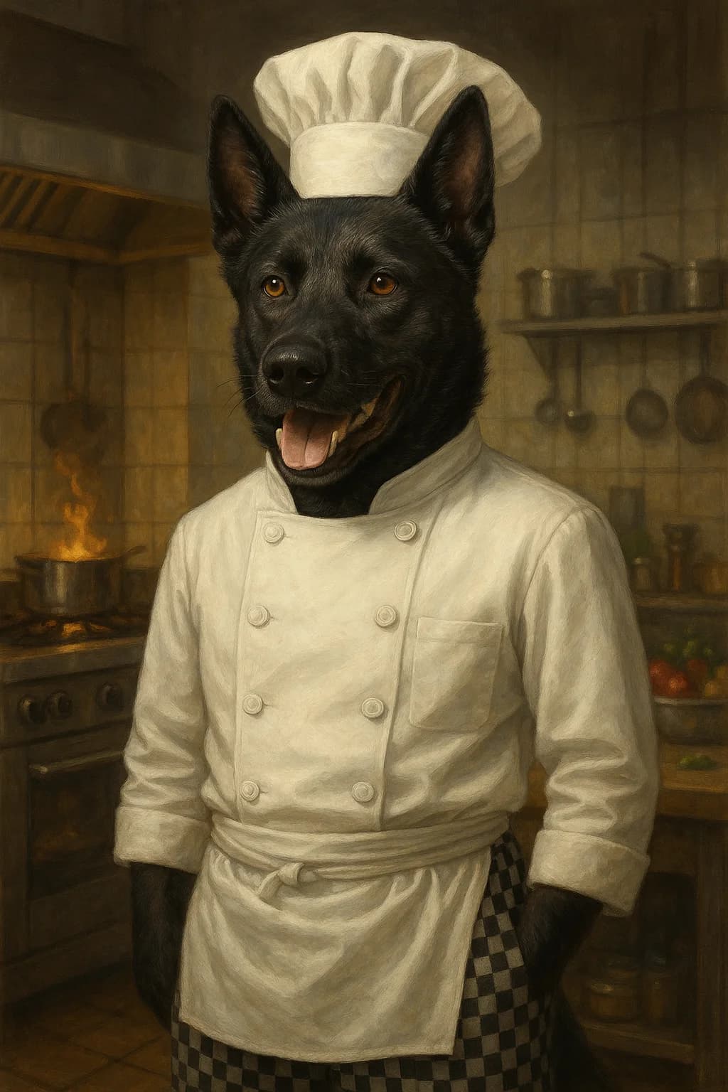 Chef - Pet Portrait Theme