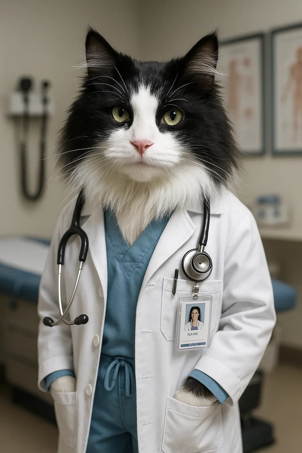 Doctor - Pet Portrait Theme